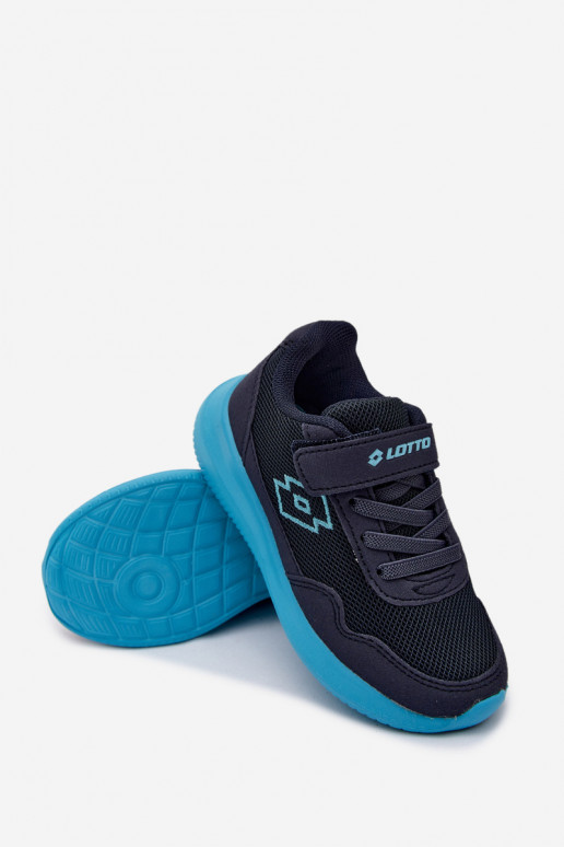 Laste spordijalatsid Velcro'ga LOTTO 2600002K CONNEECT tumesinised