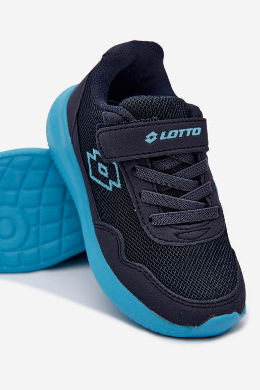 Laste spordijalatsid Velcro'ga LOTTO 2600002K CONNEECT tumesinised