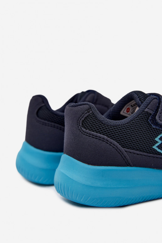 Laste spordijalatsid Velcro'ga LOTTO 2600002K CONNEECT tumesinised