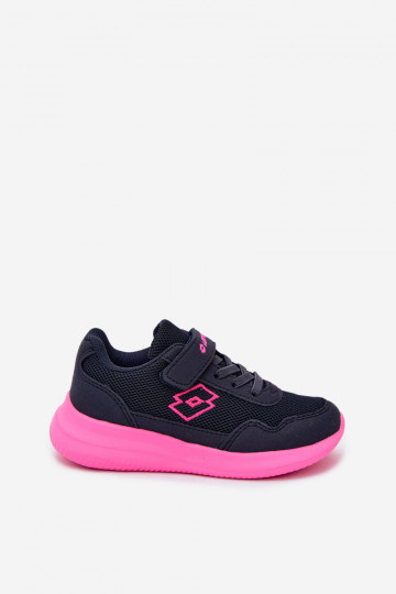 Laste spordijalatsid Velcro'ga LOTTO 2600002K CONNEECT sinine-roosa 2