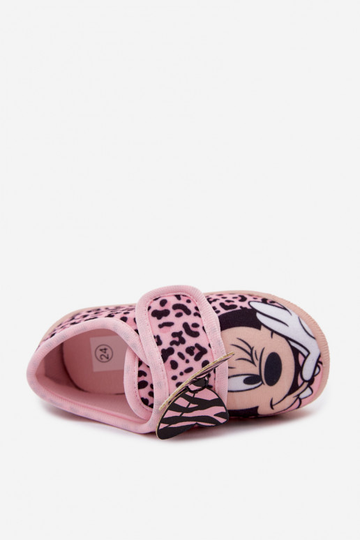 Laste sussid Velcro'ga MINNIE MOUSE roosad