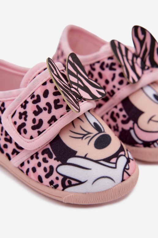 Laste sussid Velcro'ga MINNIE MOUSE roosad