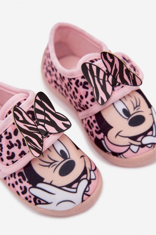 Laste sussid Velcro'ga MINNIE MOUSE roosad