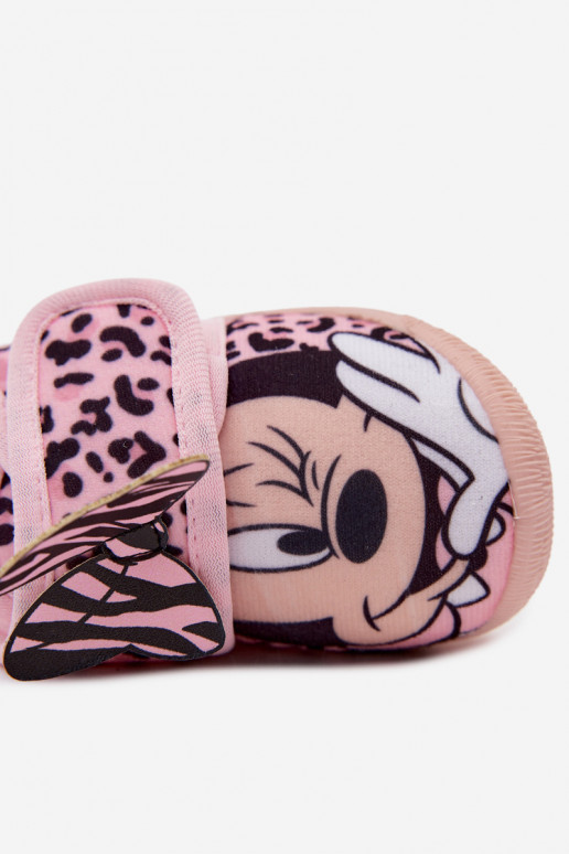 Laste sussid Velcro'ga MINNIE MOUSE roosad