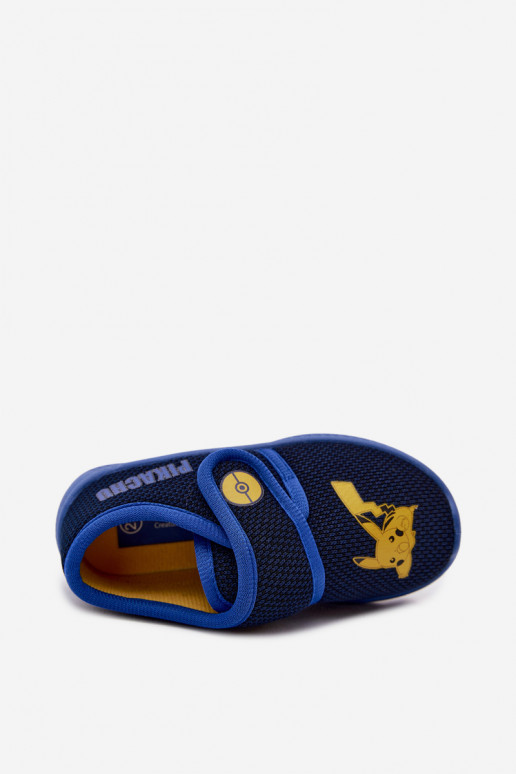 Poiste sussid Velcro'ga Pikachu tumesinised