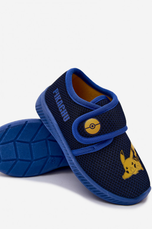 Poiste sussid Velcro'ga Pikachu tumesinised