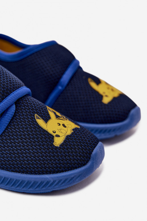 Poiste sussid Velcro'ga Pikachu tumesinised