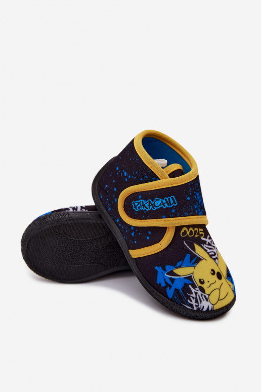 Poiste sussid Velcro'ga Pikachu kollased