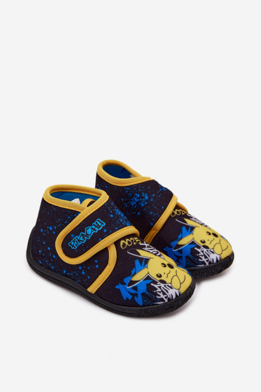 Poiste sussid Velcro'ga Pikachu kollased