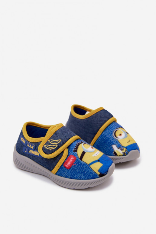 Laste sussid Minionid sinine-kollane