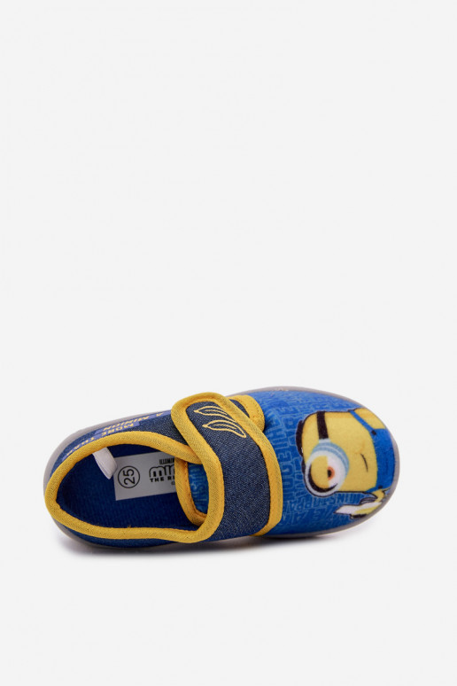 Laste sussid Minionid sinine-kollane