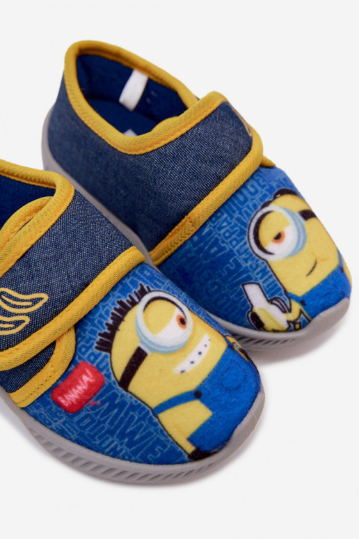 Laste sussid Minionid sinine-kollane