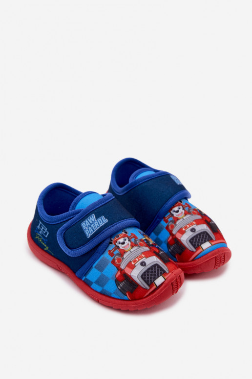 Laste sussid Velcro'ga PAW Patrol tumesinised