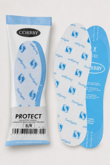 Corbby PROTECT antibakteriaalse ainega sisetallad