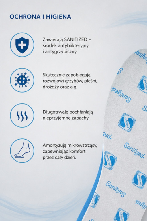 Corbby PROTECT antibakteriaalse ainega sisetallad