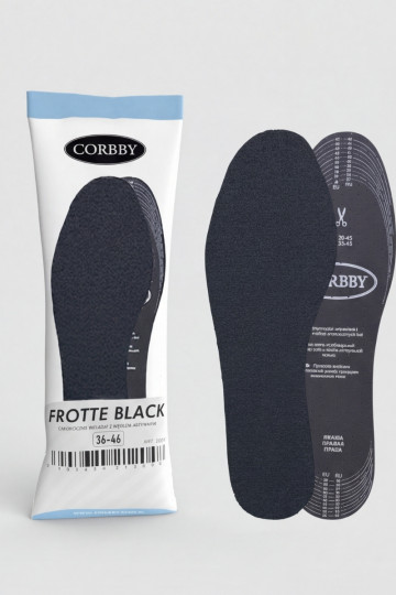 Corbby FROTTE BLACK Aktiivsöega sisetükid