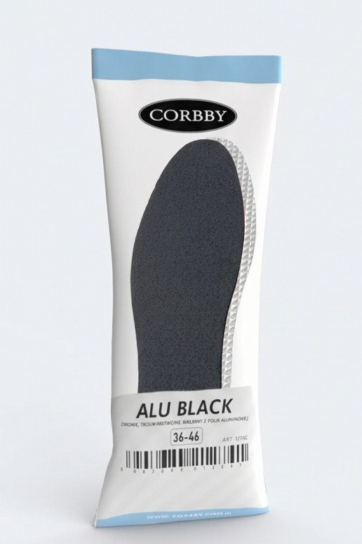 Corbby ALU BLACK Kolmekihilised alumiiniumfooliumiga vahetükid