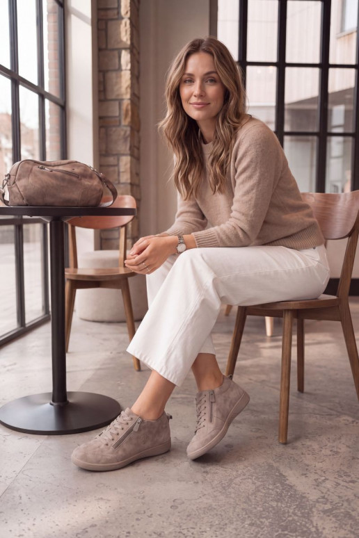 Naiste jalanõud liiva faux suede Brindle