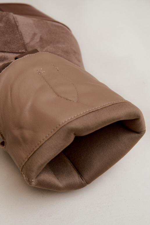 Knee-high cowboy-stiilis saapad khaki Betina