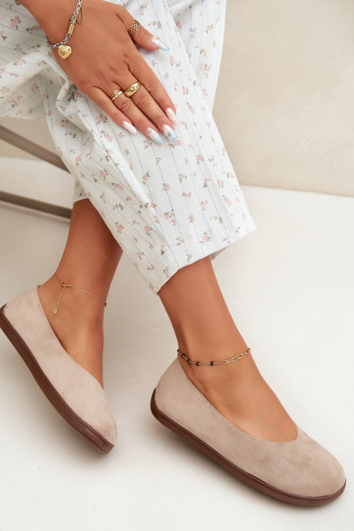Naiste baleriinad Barefoot smaragdrohelises Hollin