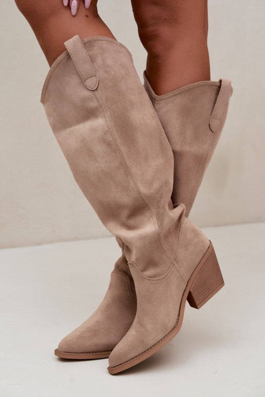 slouchy pikad saapad libisevad sandi Sylvie