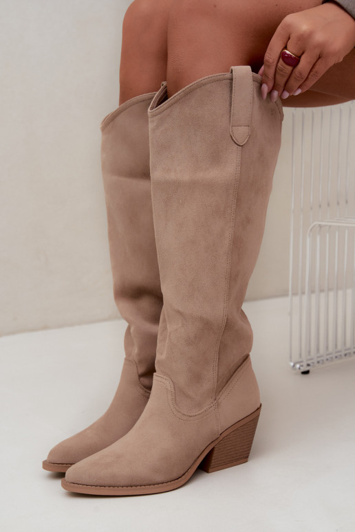 slouchy pikad saapad libisevad sandi Sylvie