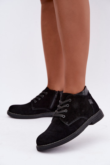 Nirelia mustad kunstsuede jalanõud 2
