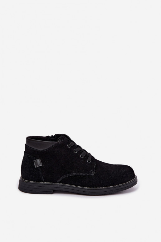 Nirelia mustad kunstsuede jalanõud