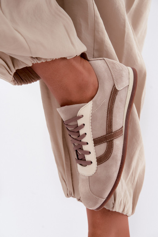 Kunstsuede spordijalatsid Zazoo N1402S2, liiv