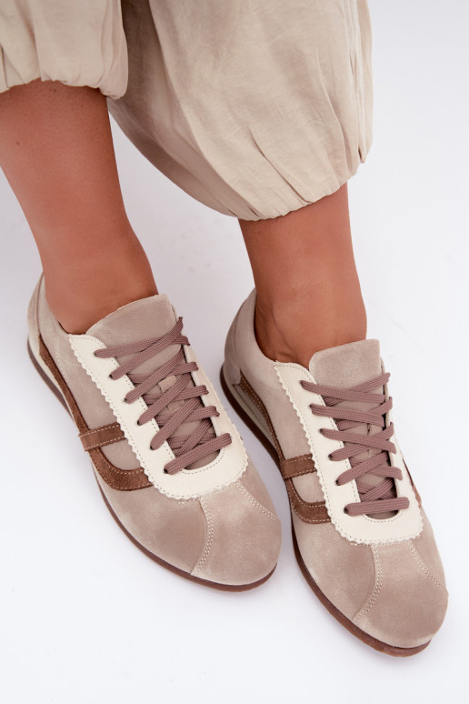 Kunstsuede spordijalatsid Zazoo N1402S2, liiv