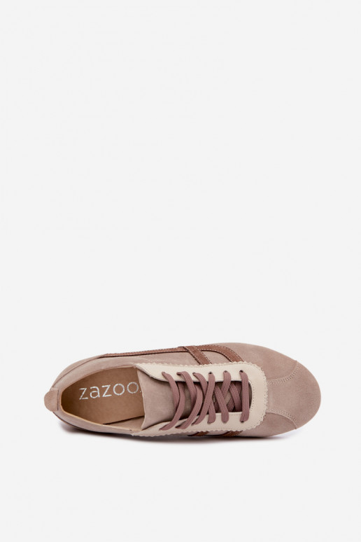 Kunstsuede spordijalatsid Zazoo N1402S2, liiv
