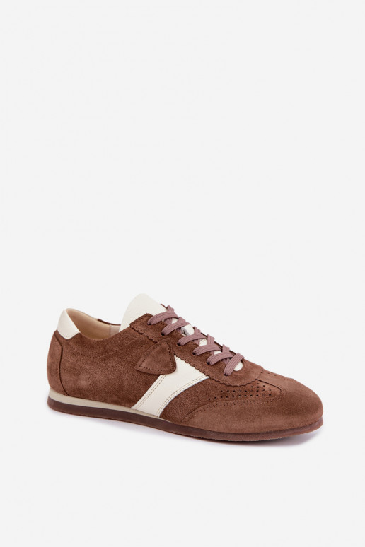 Kunstsuede spordijalatsid Zazoo N1412, pruun
