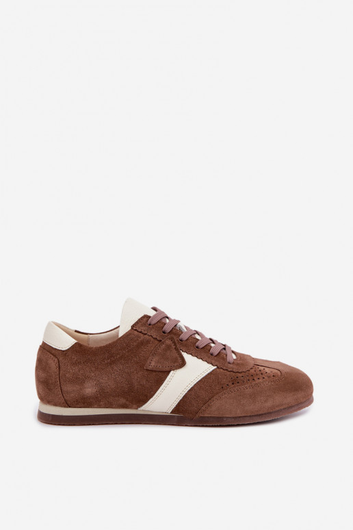 Kunstsuede spordijalatsid Zazoo N1412, pruun