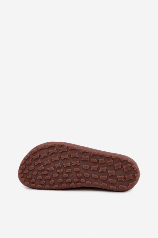 Kunstsuede mokasiinid Barefoot Zazoo 10220, pruunid