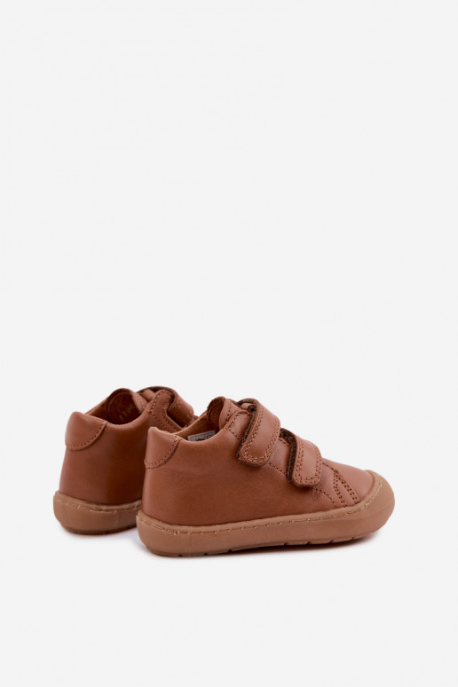 Pruunid laste nahast jalanõud Barefoot Froddo G2130328-2