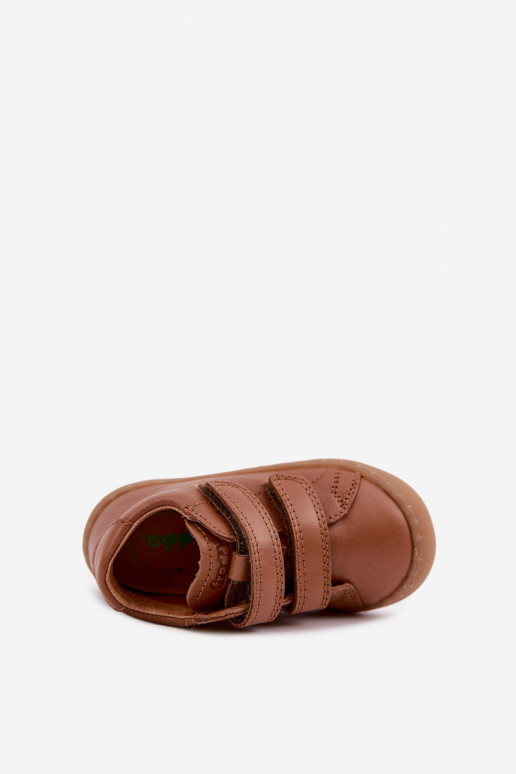 Pruunid laste nahast jalanõud Barefoot Froddo G2130328-2