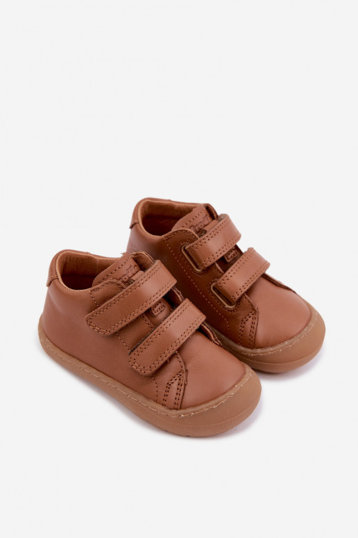 Pruunid laste nahast jalanõud Barefoot Froddo G2130328-2