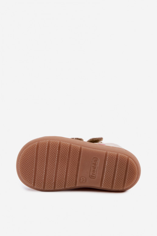 Liivakarva laste nahast jalanõud Barefoot Froddo G2130328-64