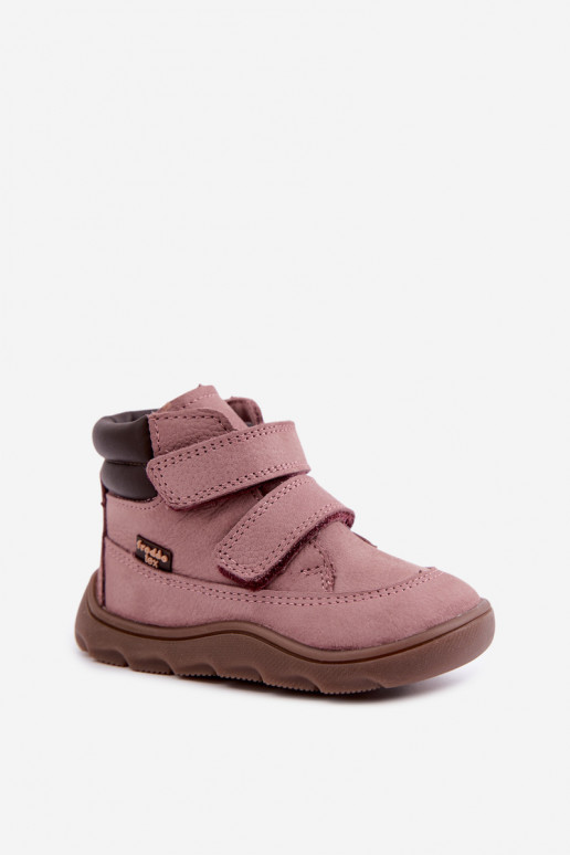 Roosad laste nahast jalanõud Barefoot Froddo G2110150-5