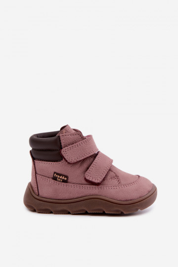 Roosad laste nahast jalanõud Barefoot Froddo G2110150-5 2