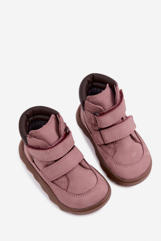 Roosad laste nahast jalanõud Barefoot Froddo G2110150-5