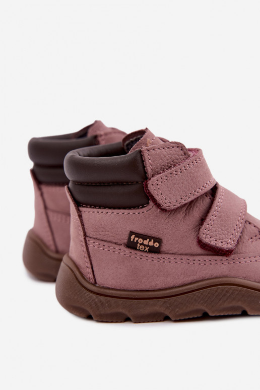 Roosad laste nahast jalanõud Barefoot Froddo G2110150-5