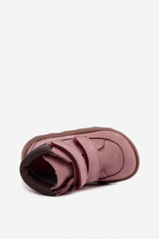 Roosad laste nahast jalanõud Barefoot Froddo G2110150-5