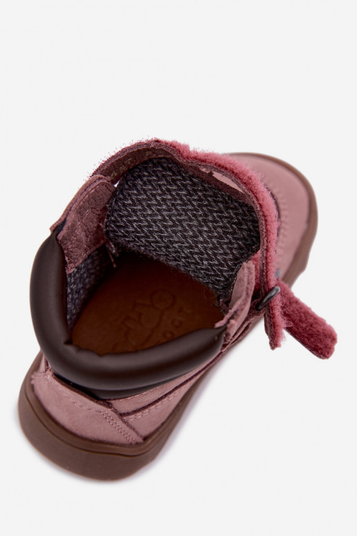 Roosad laste nahast jalanõud Barefoot Froddo G2110150-5