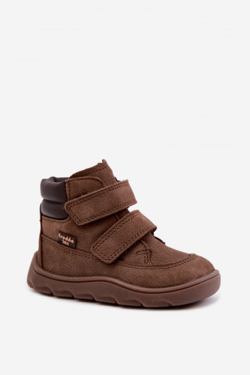 Pruunid laste nahast jalanõud Barefoot Froddo G2110150-13