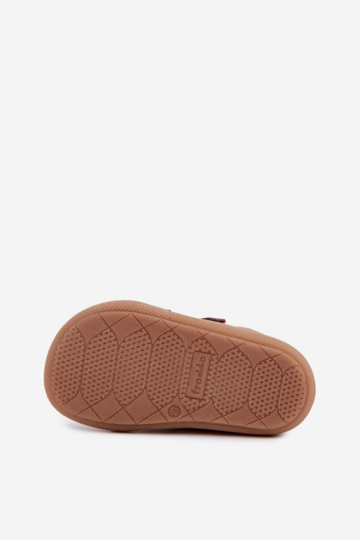 Nahkkingad lastele Barefoot FRODDO G2130380-3 roosas