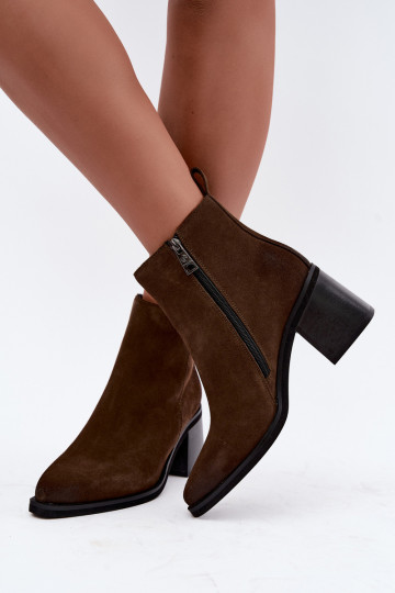 Isolatsiooniga saapad kontsaga Vinceza 133100 khaki 2