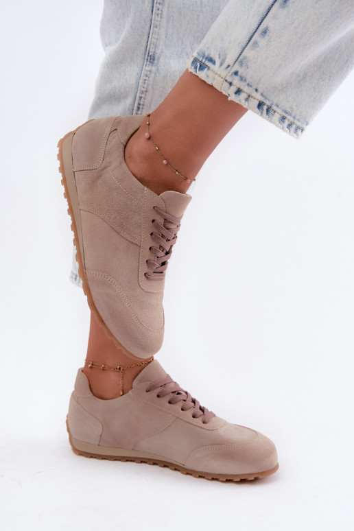 Barefoot tennised kunstsuede liivakarva Zazoo N1422
