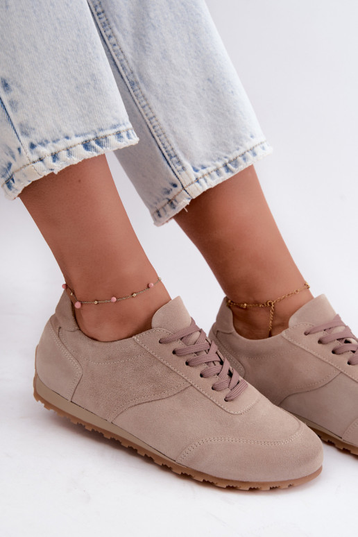 Barefoot tennised kunstsuede liivakarva Zazoo N1422