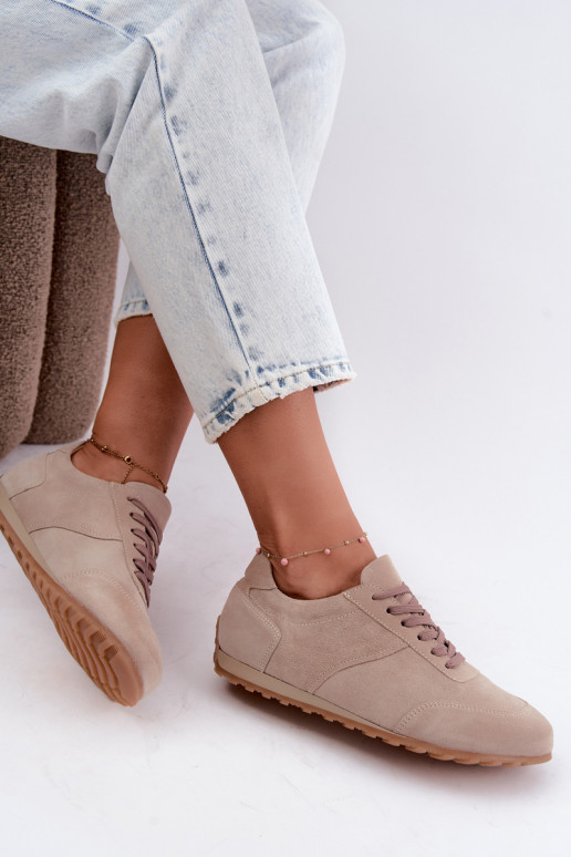Barefoot tennised kunstsuede liivakarva Zazoo N1422